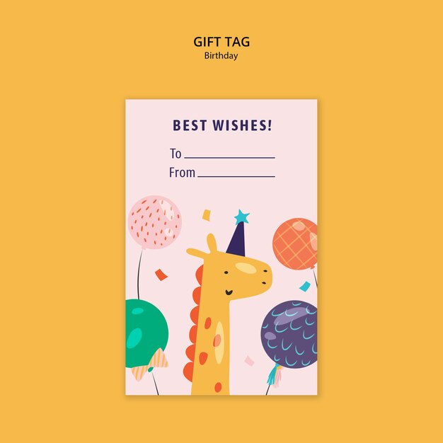 Diseño de plantillas de cumpleaños