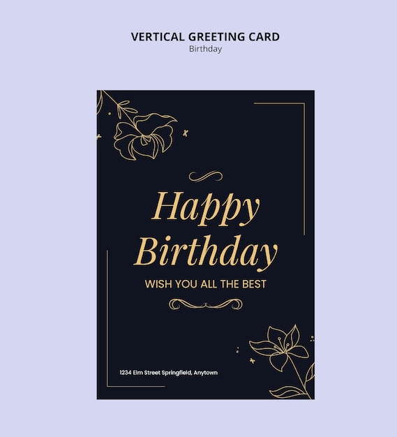Diseño de plantillas de cumpleaños