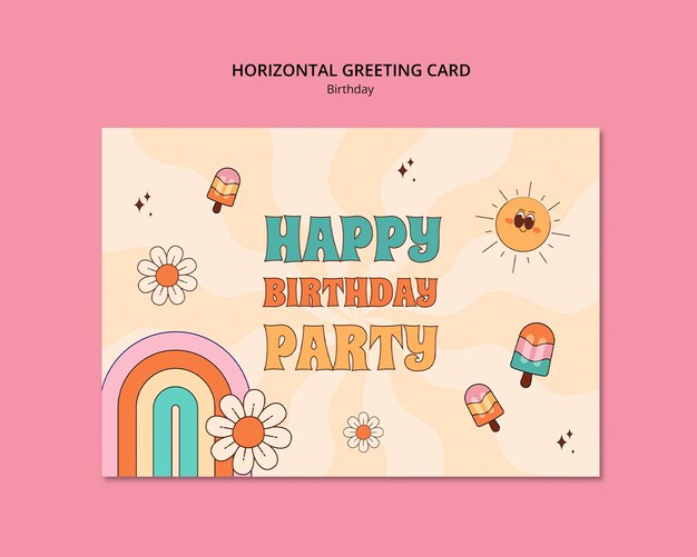 Diseño de plantillas de cumpleaños