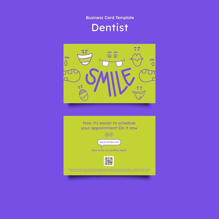 PSD gratuito diseño de plantillas para dentistas