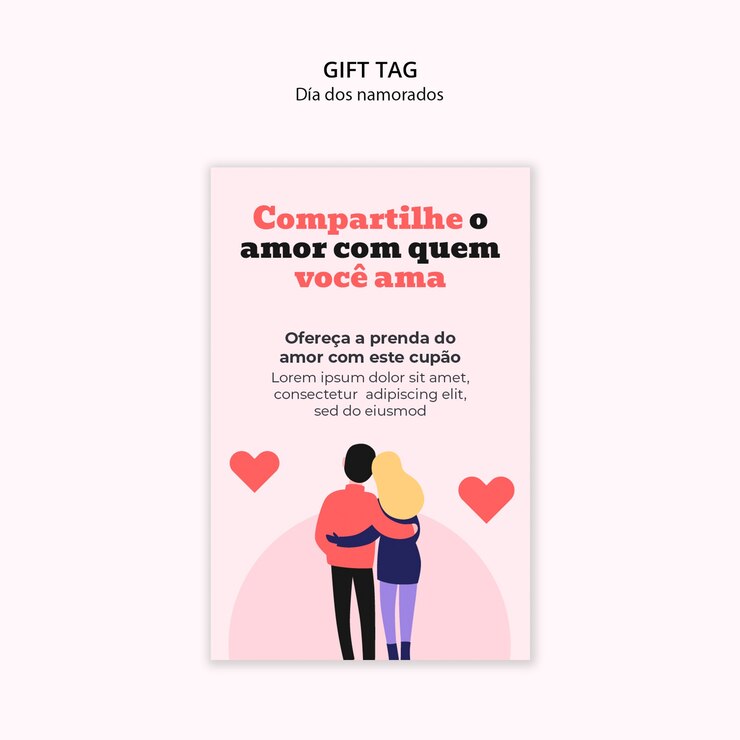 PSD gratuito diseño de plantillas de dia dos namorados