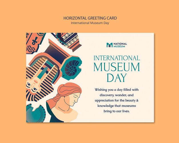 Diseño de plantillas para el Día Internacional de los Museos