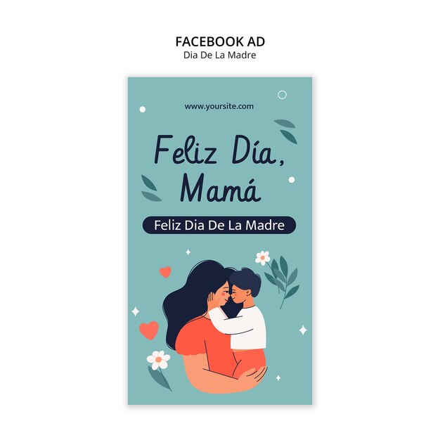Diseño de plantillas para el día de la madre
