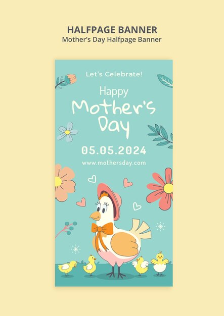 Diseño de plantillas para el día de la madre