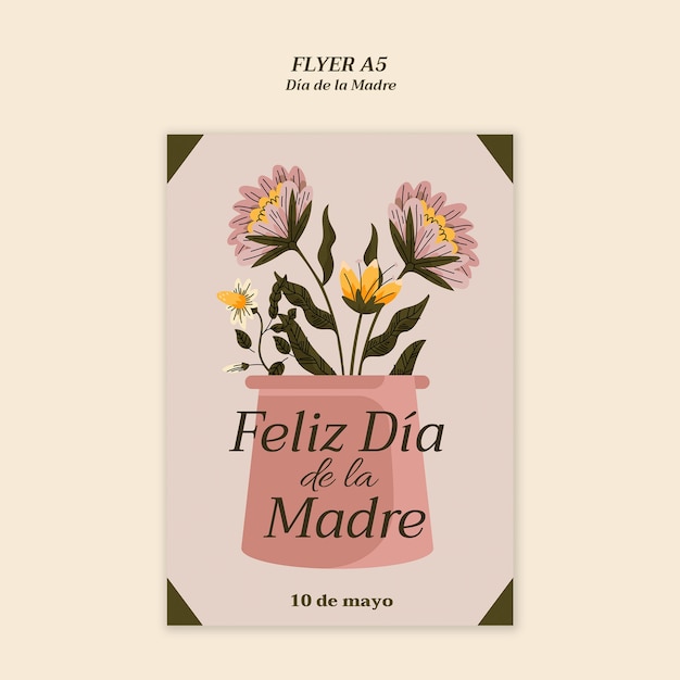 Diseño de plantillas de Dia de la madre