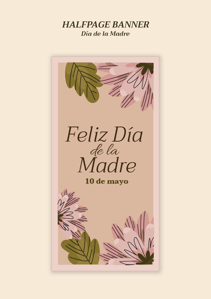PSD gratuito diseño de plantillas de dia de la madre