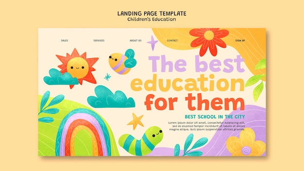 Diseño de plantillas de educación