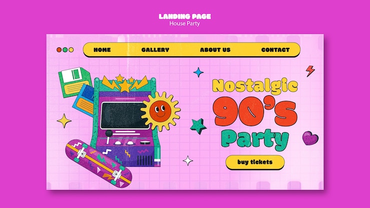 PSD gratuito diseño de plantillas para fiestas en casa
