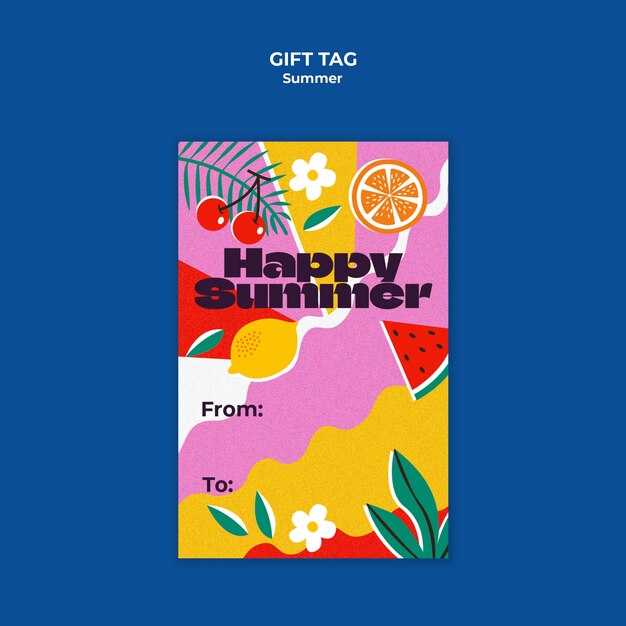 Diseño de plantillas para fiestas de verano