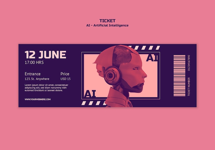 PSD gratuito diseño de plantillas de inteligencia artificial