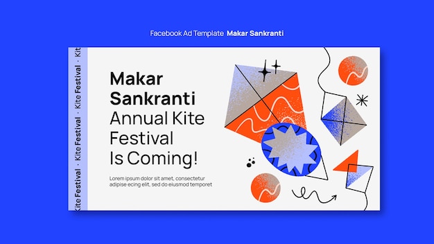 PSD gratuito diseño de plantillas de makar sankranti