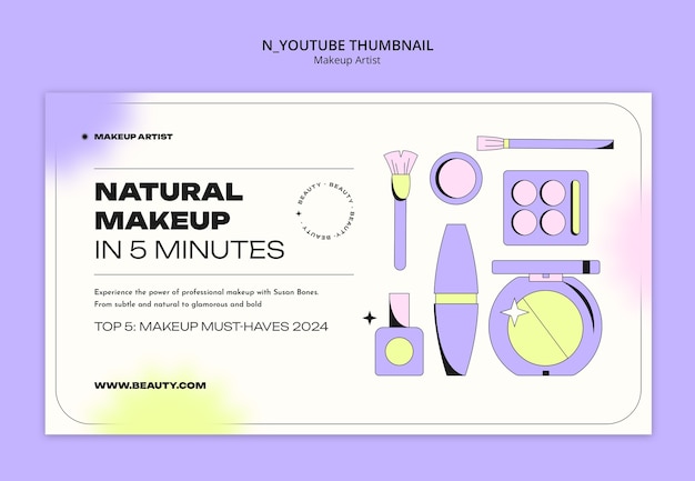 Diseño de plantillas de maquilladores
