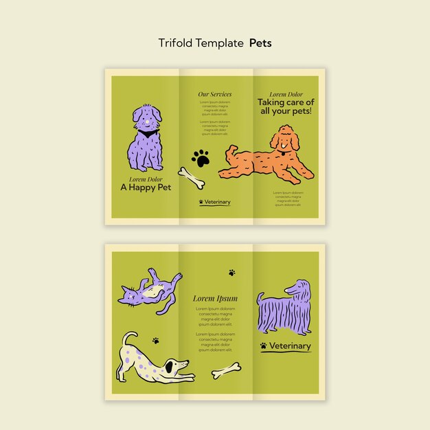 Diseño de plantillas para mascotas