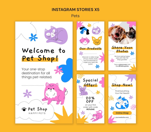 Diseño de plantillas para mascotas