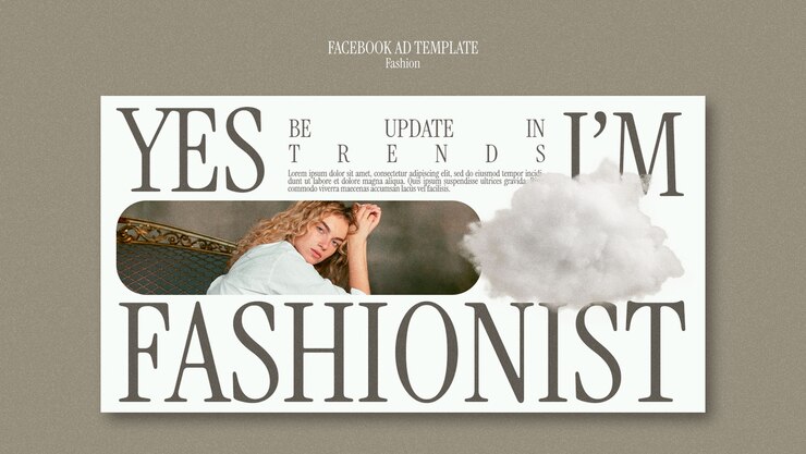 PSD gratuito diseño de plantillas de moda