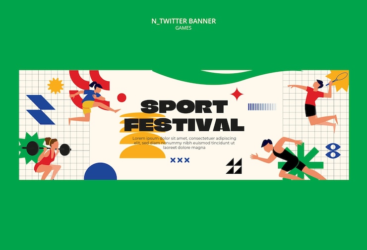 PSD gratuito diseño de plantillas de las olimpiadas