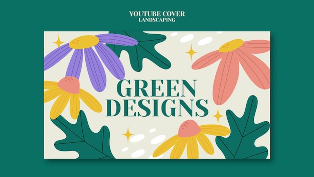 Diseño de plantillas de paisajismo