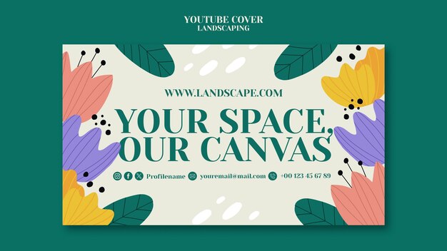 Diseño de plantillas de paisajismo