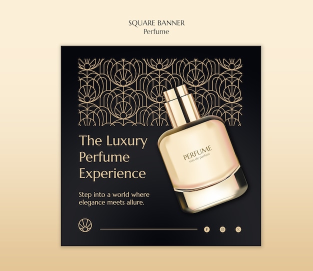 Diseño de plantillas de perfumes