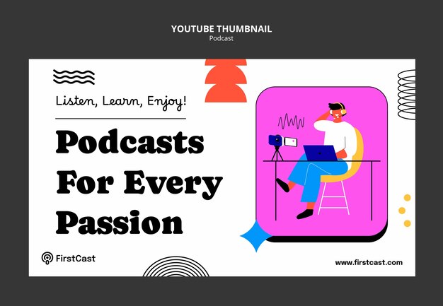 Diseño de plantillas de podcast