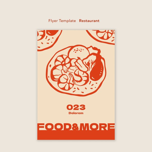 Diseño de plantillas de restaurantes
