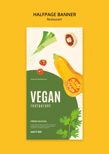 Diseño de plantillas de restaurantes