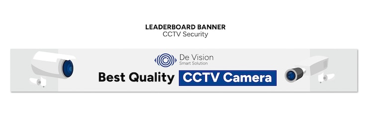 PSD gratuito diseño de plantillas de seguridad de cctv