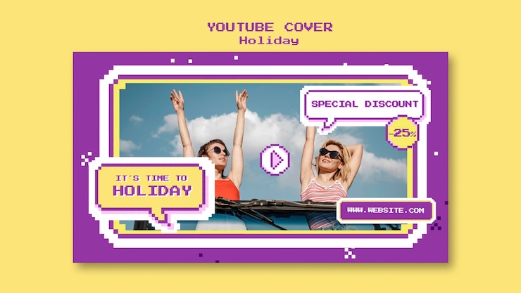 PSD gratuito diseño de plantillas de vacaciones