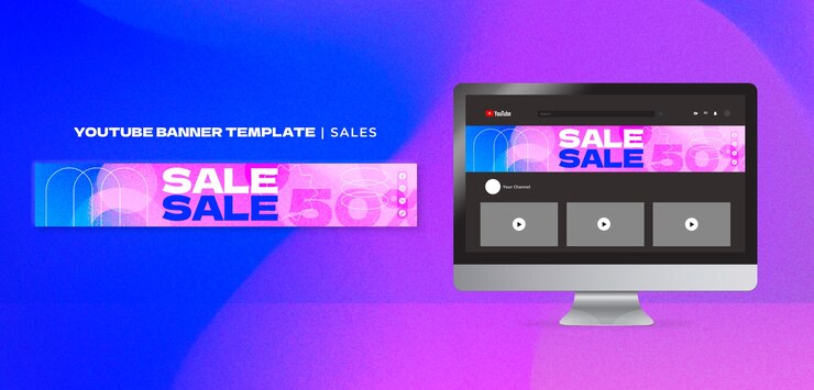 PSD gratuito diseño de plantillas de ventas