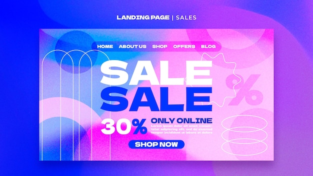 Diseño de plantillas de ventas