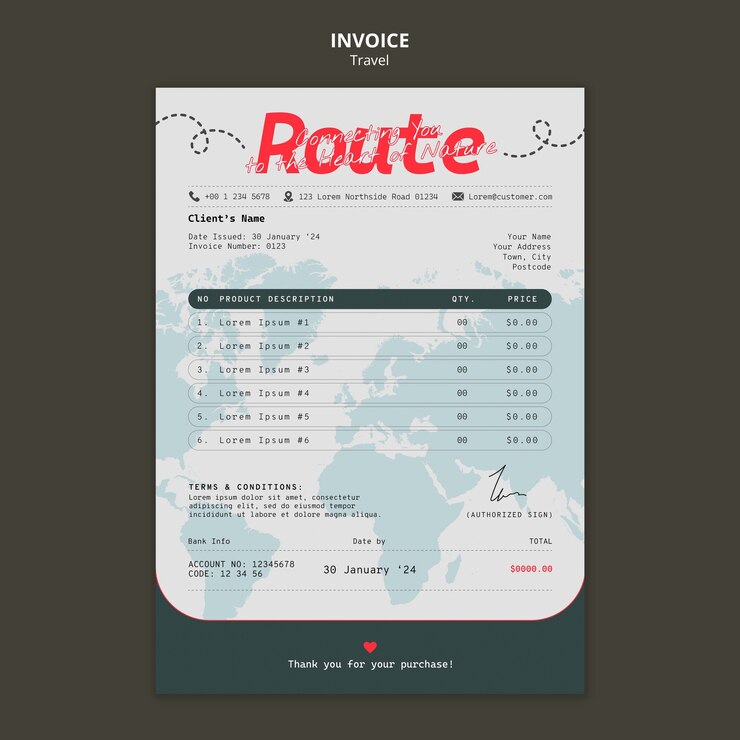 PSD gratuito diseño de plantillas de viaje