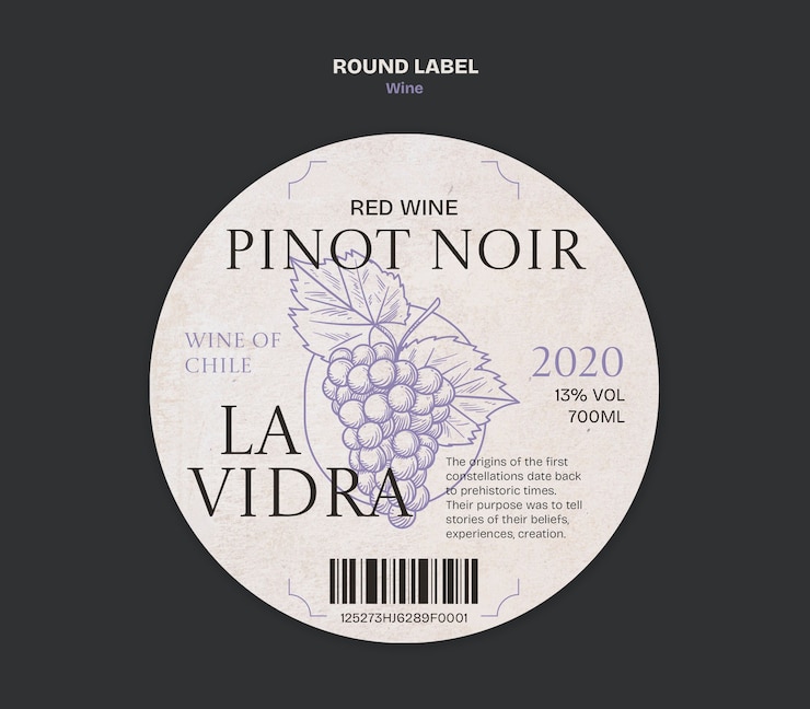 PSD gratuito diseño de plantillas de vinos