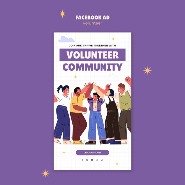 Diseño de plantillas de voluntarios