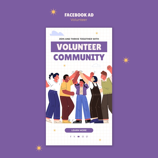 Diseño de plantillas de voluntarios