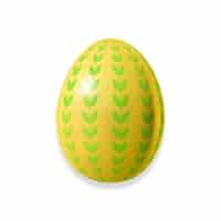 PSD gratuito diseño realista de ilustración de huevo de pascua