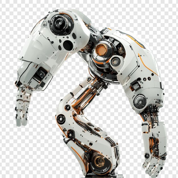 Diseño y tecnología futuristas de brazos robóticos avanzados