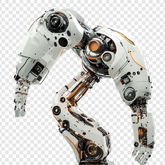 Diseño y tecnología futuristas de brazos robóticos avanzados