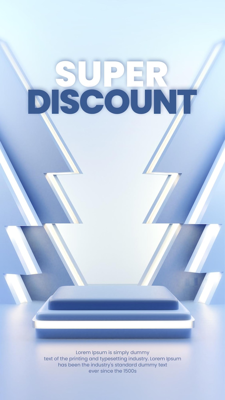 PSD gratuito display del prodotto sul podio con sfondo realistico 3d