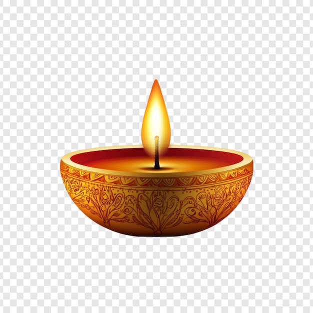Diwali iluminado Diya un símbolo de luz y esperanza