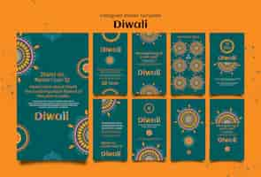 Gratis PSD diwali-sjabloonontwerp