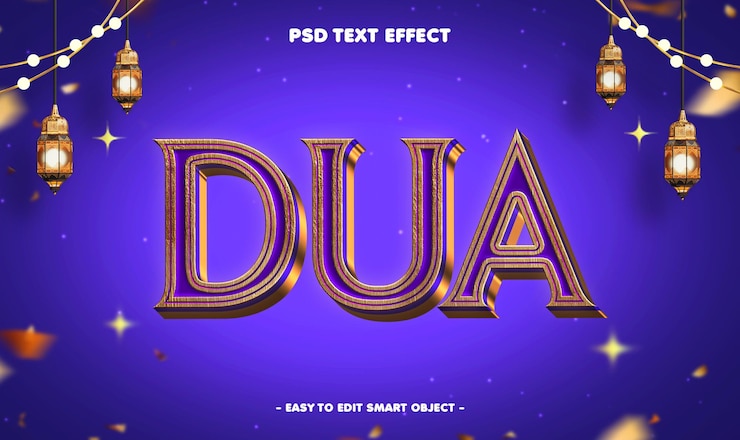 PSD Gratis dua editable text effect