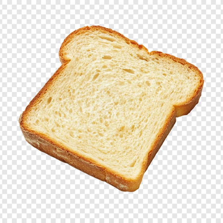 Gratis PSD een enkel stuk goudbruin brood