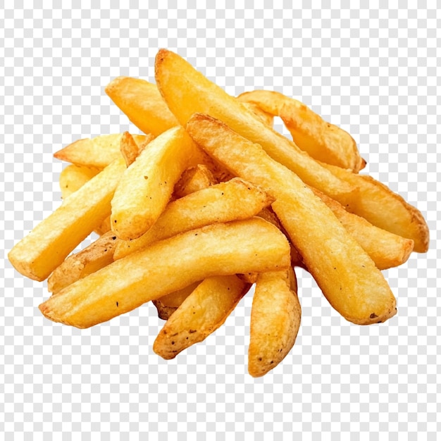 Een heerlijke stapel gouden frietjes