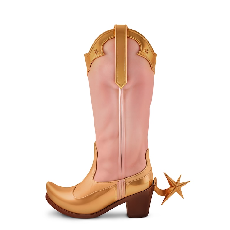 Gratis PSD een mooi cowboy accessoire.