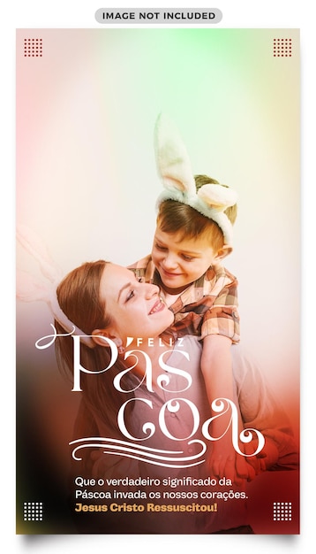 Gratis PSD een vrouw en een jongen omhelzen elkaar en de woorden voelen als een pass god