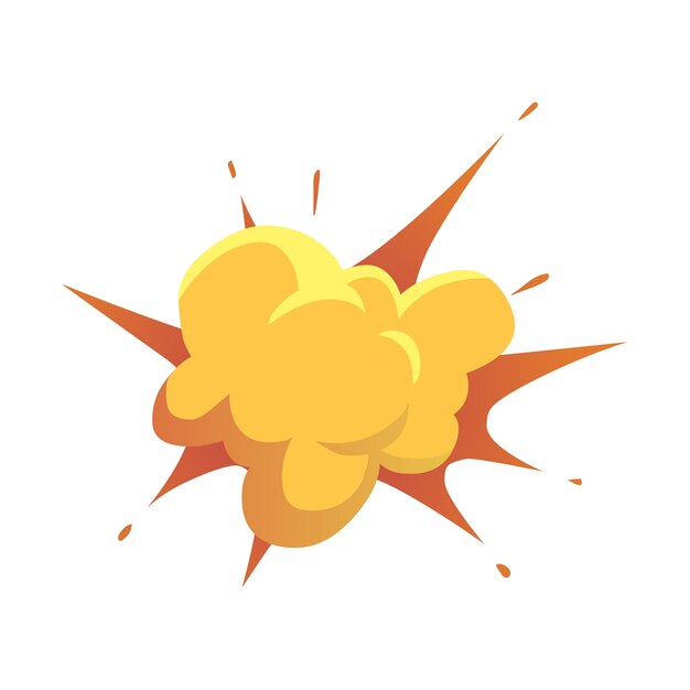 Efecto de explosión aislado