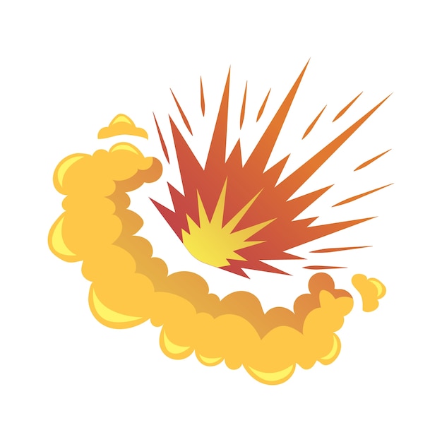 Efecto de explosión aislado