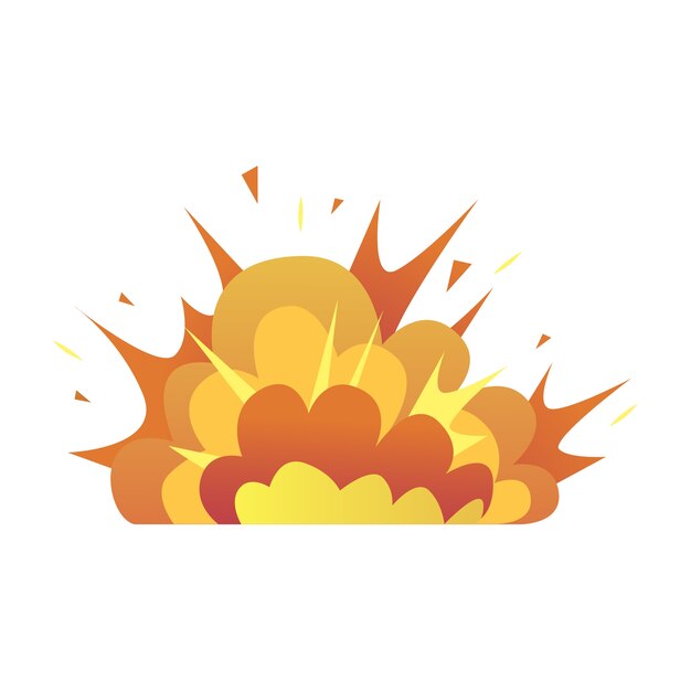 Efecto de explosión aislado