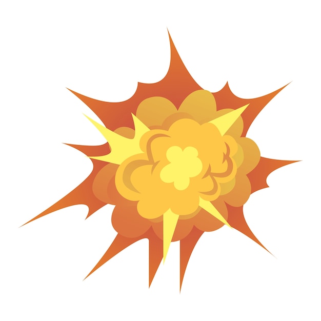 Efecto de explosión aislado