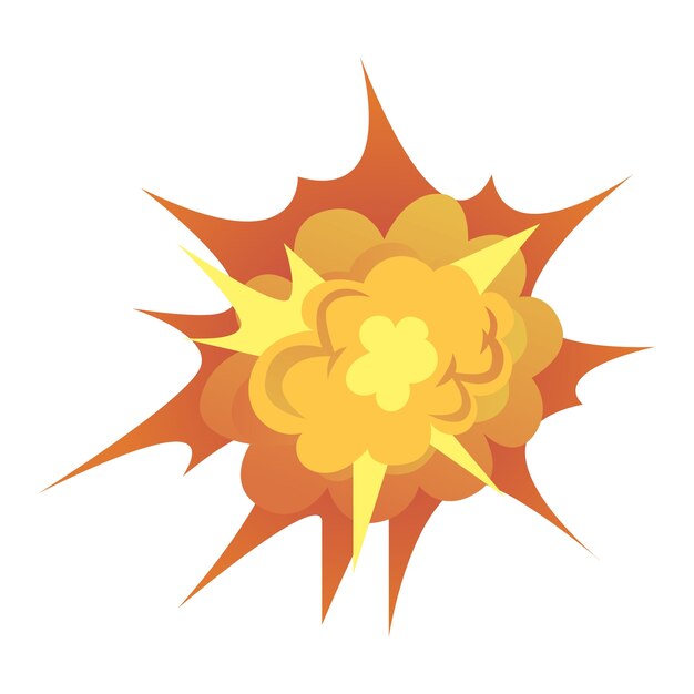 Efecto de explosión aislado